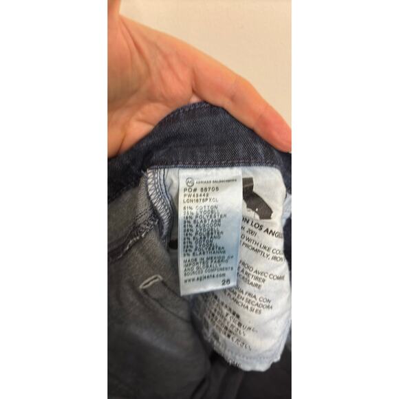 AG Adriano Goldschmied Jeans Womens 26 Dark Wash Mari High Rise Slim Straight - Picture 6 of 9